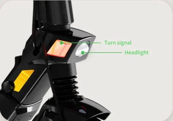 Dualtron Dolphin front light