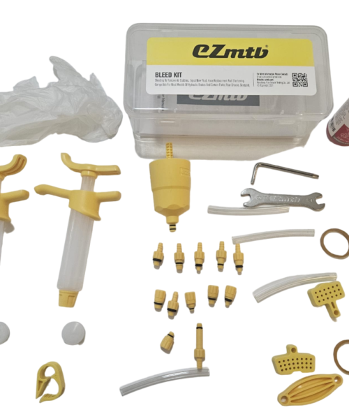 Alternative view of Bleed Kit. komplett med Olja